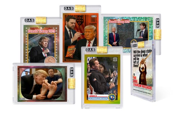 Trump, Elon, AI hacks, and Cheetos in Shiny Cardboard Form – Crazy Trading Cards of 2025