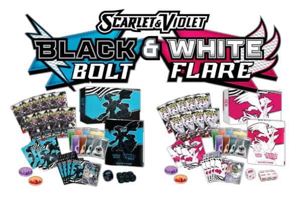 Pokémon TCG SV11: Black Bolt & White Flare is Launching July 2025