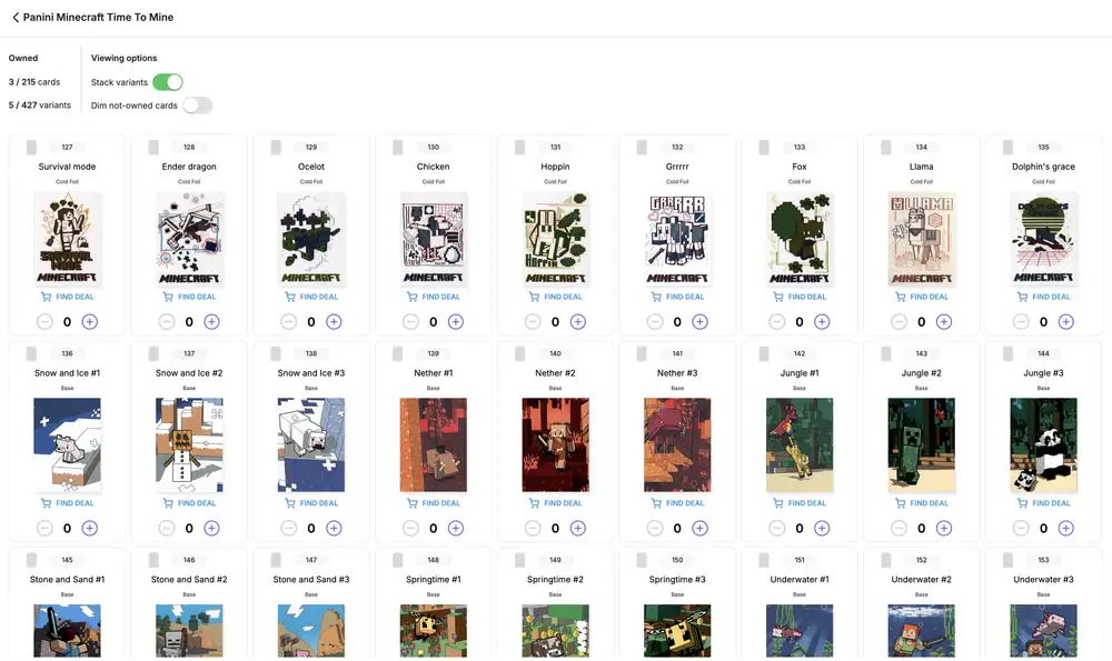 HoloHoard TCG Tracking App Screenshot