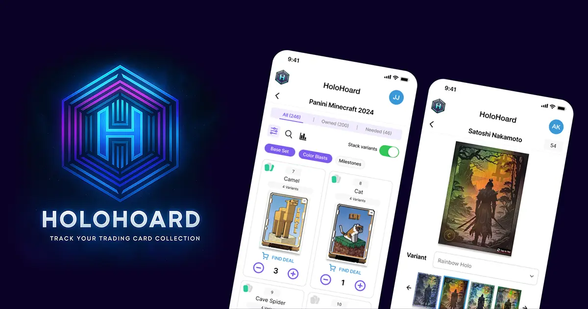 HoloHoard Collector App